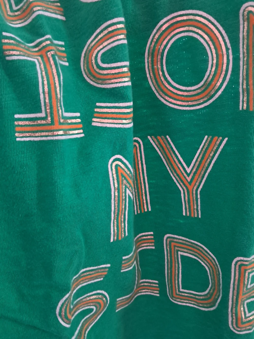 Gymboree Green 'Luck Is On My Side' Graphic Short Sleeve Tee